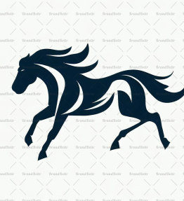 Galoppierendes Pferd